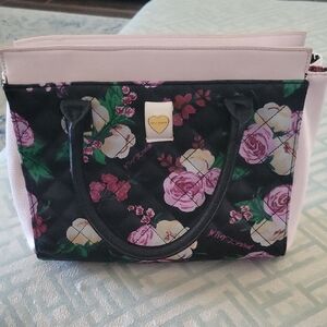 Betsey Johnson Spring Floral Tote Purse